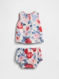 Baby Linen-Cotton Outfit Set