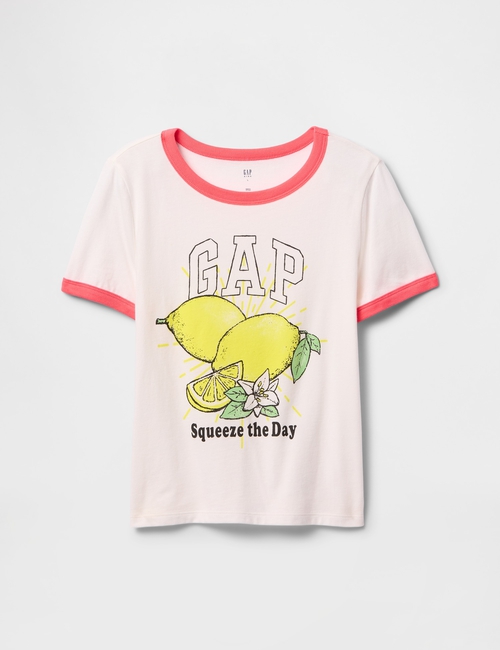 Kids Gap Logo Ringer T-Shirt