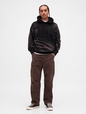 VintageSoft Oversized Logo Hoodie