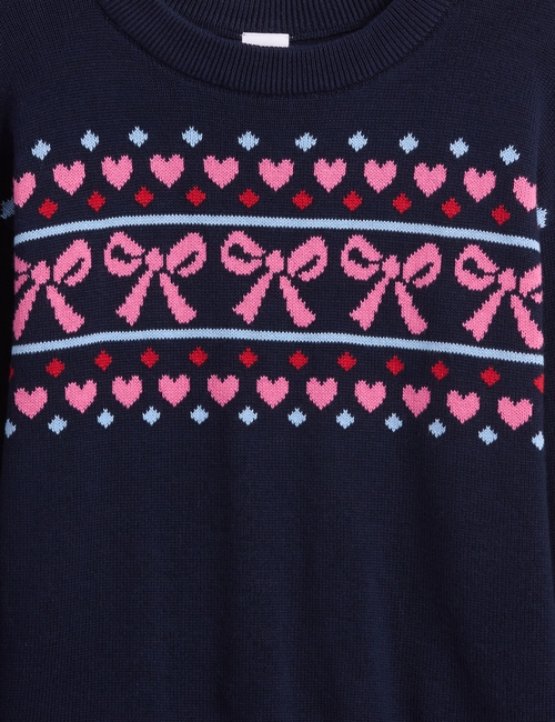 Kids Relaxed Intarsia Sweater