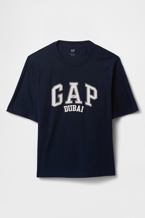 Relaxed Gap Dubai Logo T-Shirt