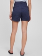 5" High Rise Girlfriend Khaki Shorts