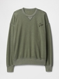 Vintage Soft Oversized Logo Sweatshirt