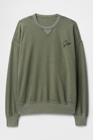 Vintage Soft Oversized Logo Sweatshirt