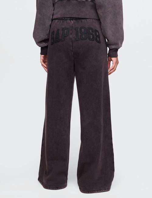 VintageSoft Baggy Wide-Leg Sweatpants