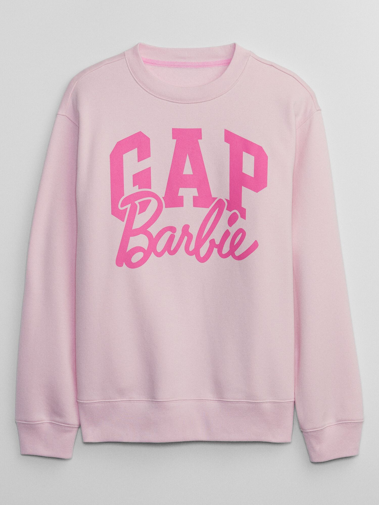 Shop Relaxed Barbie Logo Sweatshirt for Women GAP UAE
