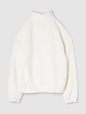 Relaxed Recycled Sherpa Quarter-Snap Sweatshirt