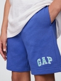 Kids Relaxed Gap Logo Pull-On Shorts