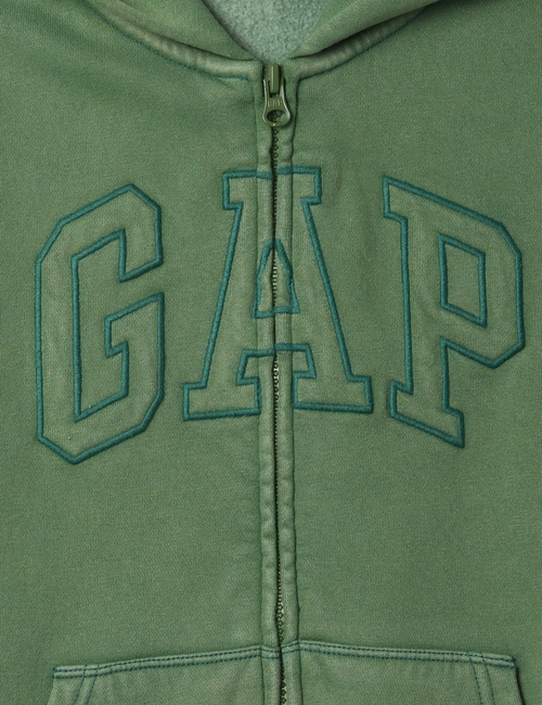 Kids Vintage Soft Full-Zip Hoodie