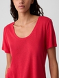 Women Linen T-shirt