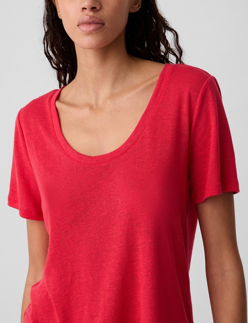 Women Linen T-shirt