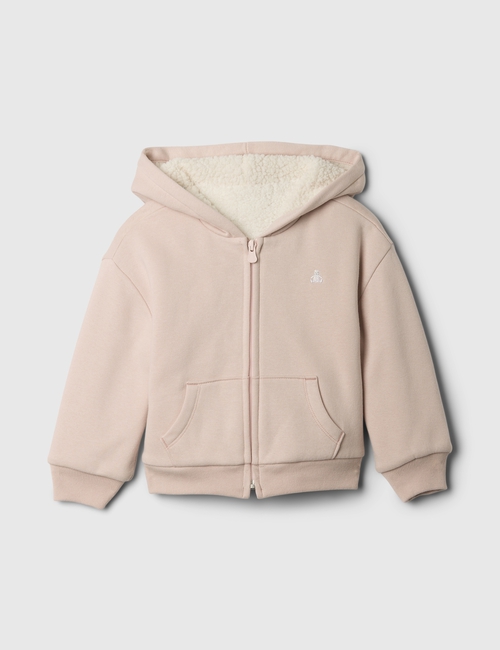 babyGap Cozy Vintage Soft Zip Hoodie