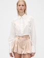 GapStudio Poplin Cropped Shirt