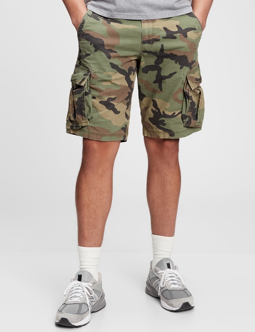 11" Twill Cargo Shorts with GapFlex