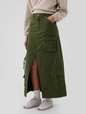 Cargo Maxi Skirt