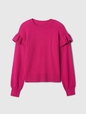 Kids CashSoft Ruffle Sweater