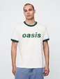 تي شيرت بطبعة كلمة Oasis