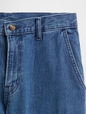 STRAIGHT FIT MED WASH TROUSER