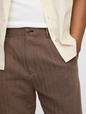 Linen-Cotton '90s Loose Pleated Khakis