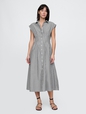 Poplin Midi Shirtdress