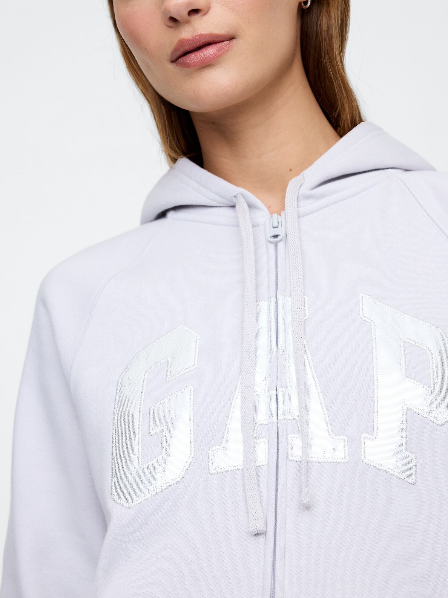 Gap white hoodie women's outlet