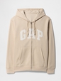 Relaxed Gap Logo Zip Hoodie