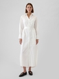 Organic Cotton Maxi Shirtdress