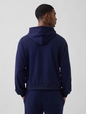 VintageSoft Terry Oversized Gap Logo Crop Hoodie