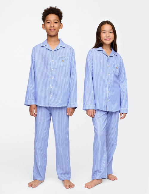 Kids Recycled Flannel PJ Set