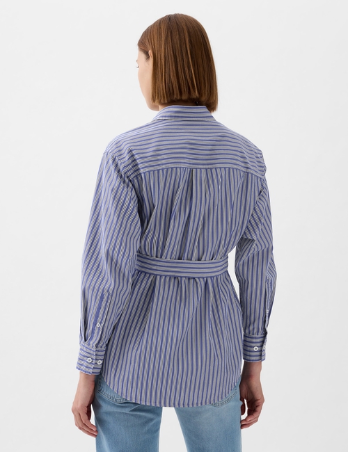 Organic Cotton Belted Big Shirt