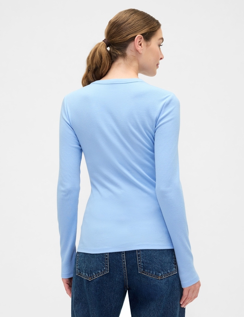 Essential Ribbed Crewneck T-Shirt