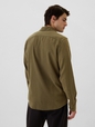 Brushed Utility Shirt in Standard Fit