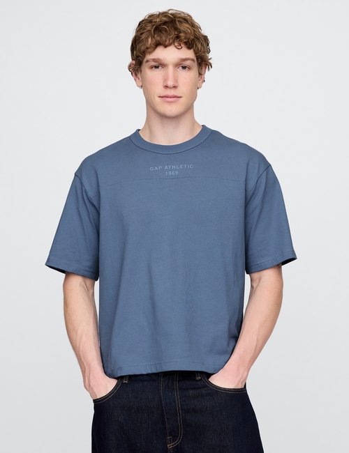 Oversized Athletic Logo T-Shirt