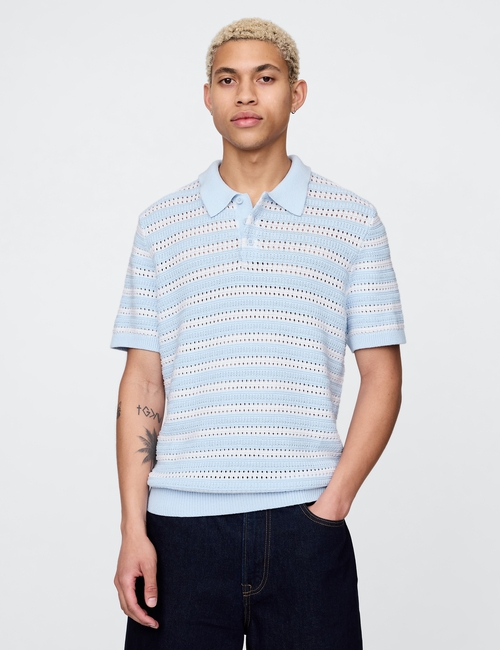 Sweater Polo Shirt