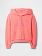 Kids VintageSoft Logo Zip Hoodie