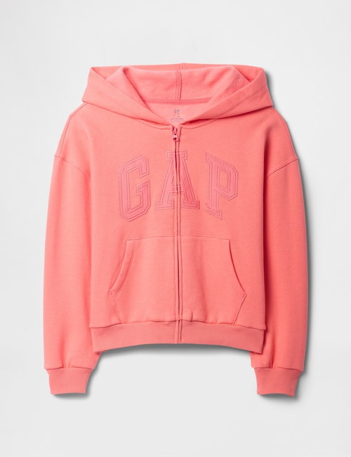 Kids VintageSoft Logo Zip Hoodie