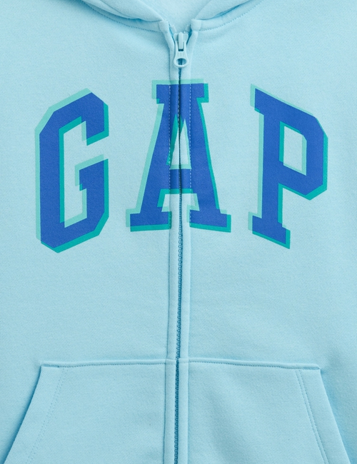 Kids Relaxed Gap Logo Zip Hoodie