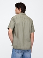 Linen-Blend Vacay Shirt in Standard Fit