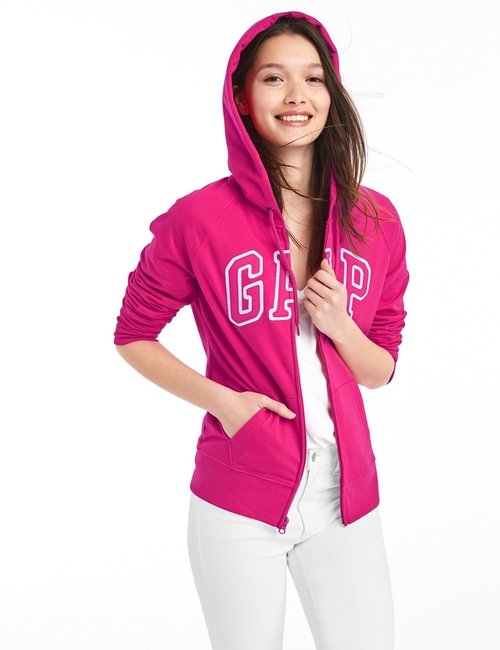 Gap Logo Zip Hoodie