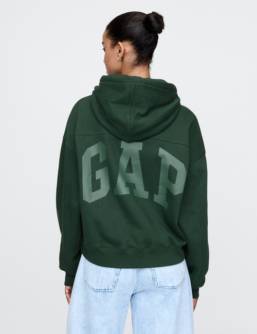Vintage Soft Cropped Hoodie