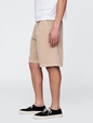 Pleated Khaki Shorts