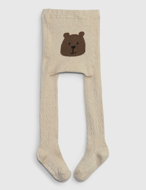 Toddler Brannan Bear Cable-Knit Tights