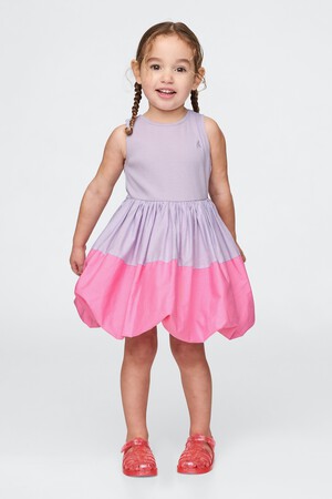 Baby & Toddler Mixed Media Bubble Dress