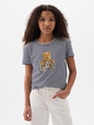 Kids Organic Cotton Brannan Bear Logo T-Shirt