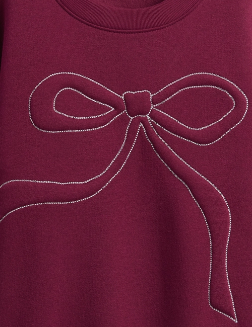 Kids Embellished Dolman Sweatshirt