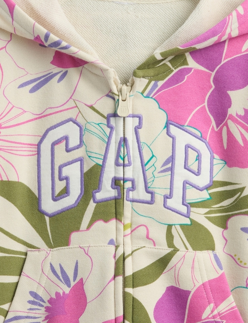 babyGap Relaxed Logo Zip Hoodie