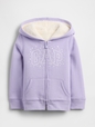 babyGap Logo Sherpa-Lined Hoodie