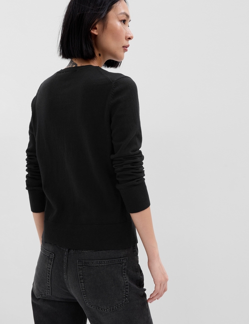 Crewneck Cardigan