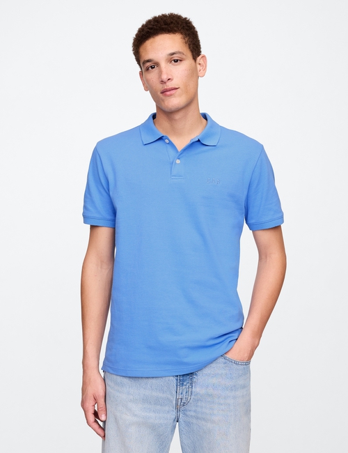 Gap Logo Pique Polo Shirt
