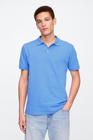 Gap Logo Pique Polo Shirt